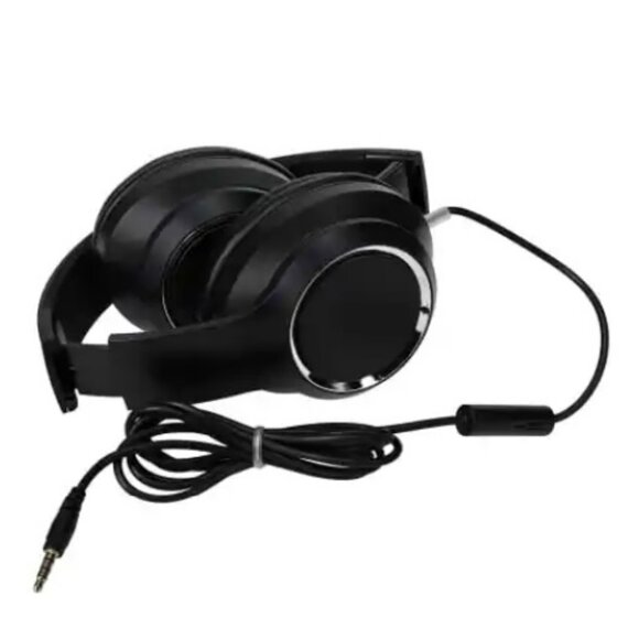 BASS JAXX Superior Stereo Headphones with Built-in Microphone, 3.5mm Stereo, New - Picture 4 of 6